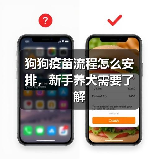 狗狗疫苗流程怎么安排，新手养犬需要了解的接种步骤
